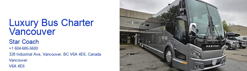 Luxury Bus Charter Vancouver