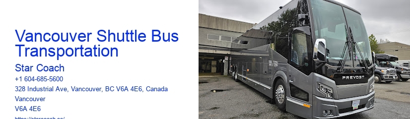 Vancouver Shuttle Bus Transportation