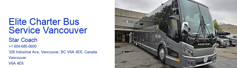 Elite Charter Bus Service Vancouver