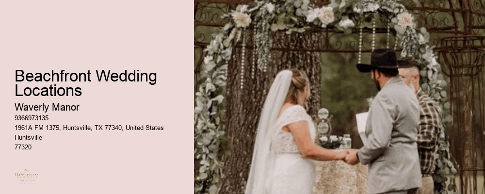 Beachfront Wedding Locations