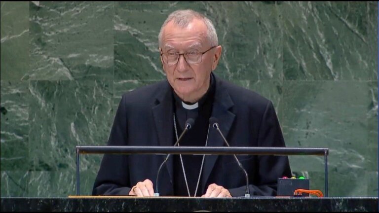 Kardynał Parolin w ONZ