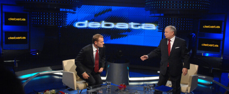 trójkąt dramatyczny polskiej polityki Jarosław Kaczyński Donald Tusk