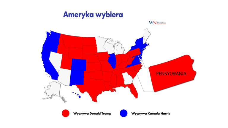 Trump wygrywa w Pensylwanii
