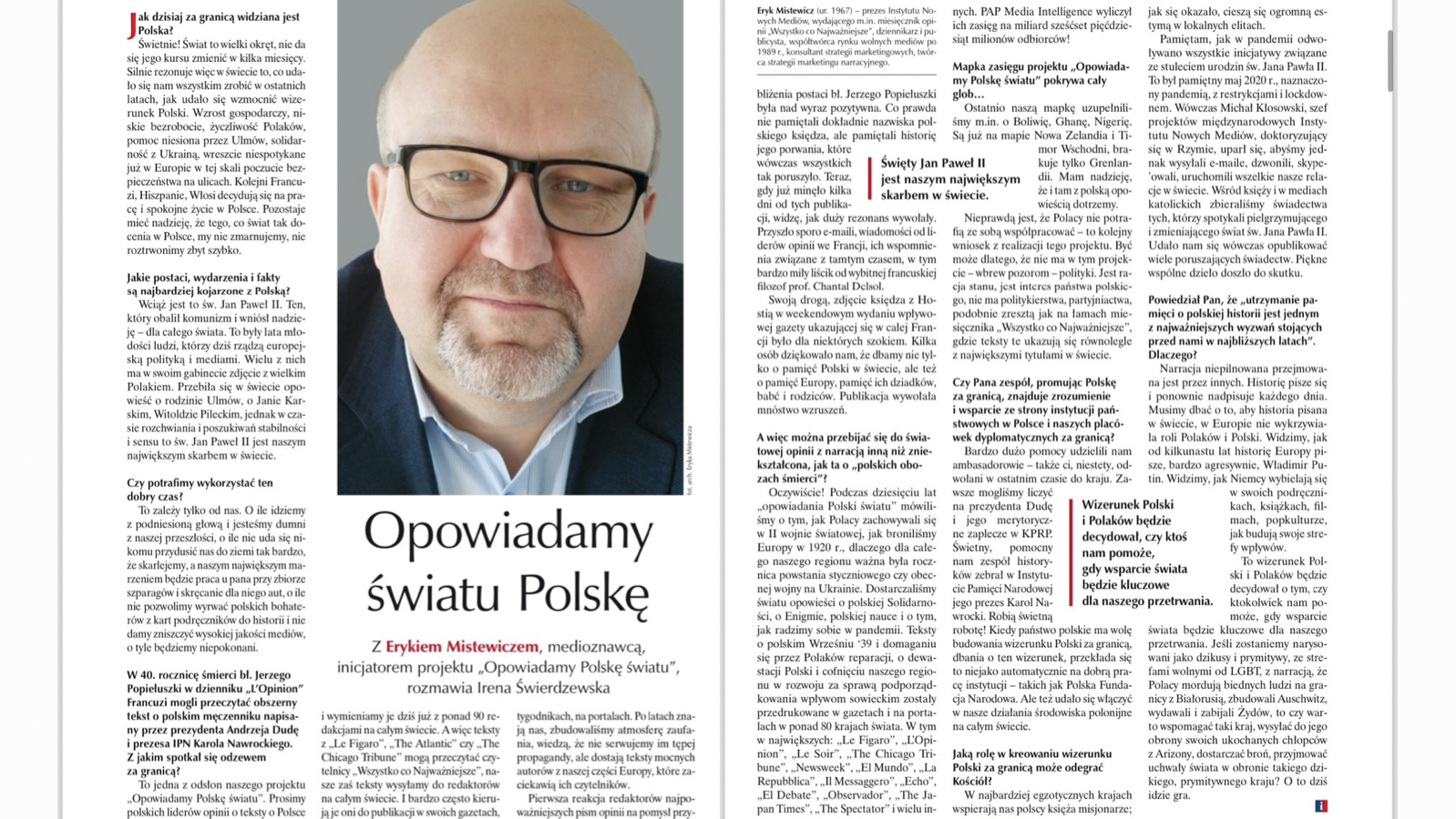 wizerunek Polski za granicą dlaczego jest ważny Eryk MISTEWICZ