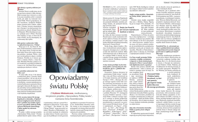 wizerunek Polski za granicą dlaczego jest ważny Eryk MISTEWICZ