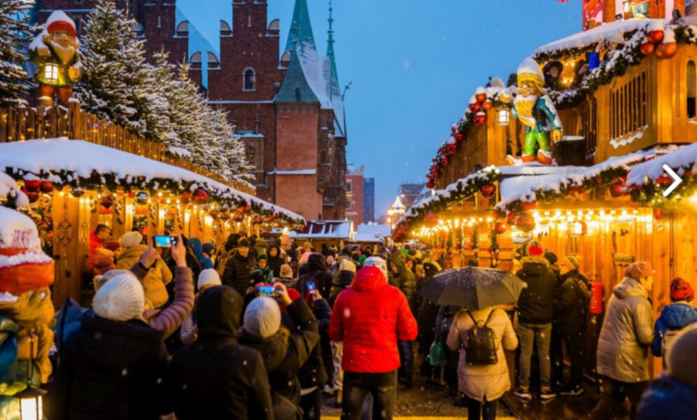 Zdjęcie okładkowe wpisu Anna DRUŚ: Wrocławski jarmark świąteczny uznany za najpiękniejszy w Europie