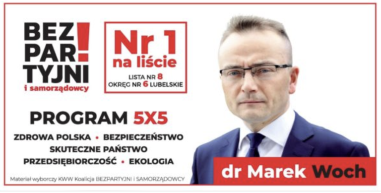 Marek Woch kandydat w wyborach prezydenckich 2025