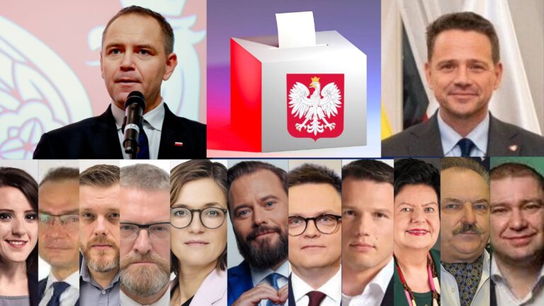 Dzisiejszy sondaż wyborczy wybory prezydenckie 2025 sondaż prezydencki