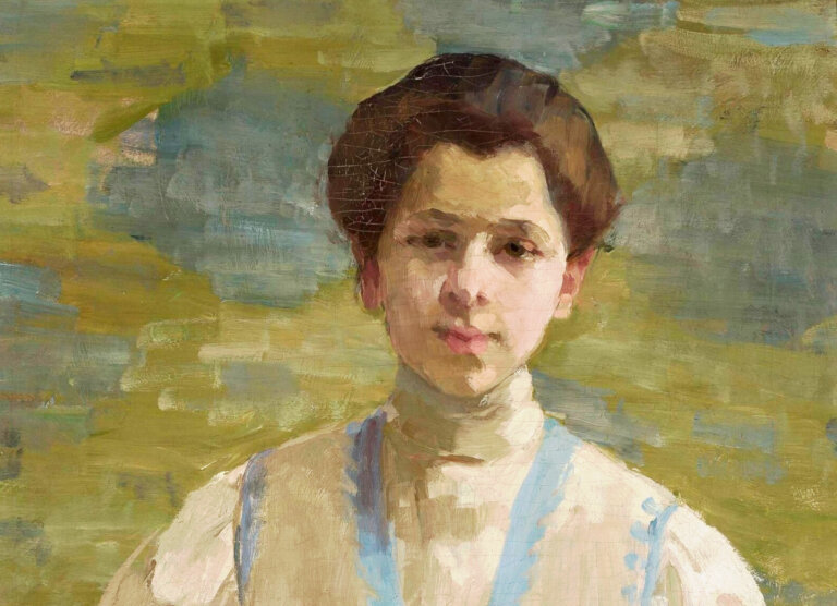 Olga Boznańska autoportret