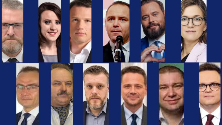 sondaż prezydencki wybory 2025