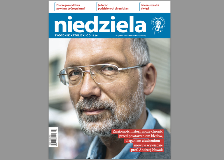 niedziela tygodnik prof Andrzej Nowak wywiad