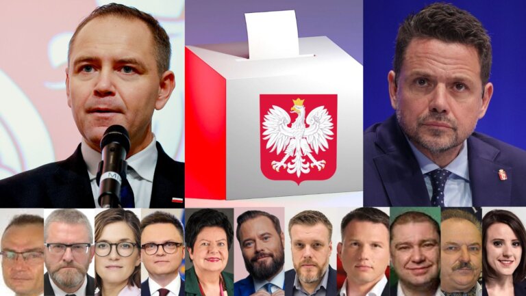 sondaże kandydatów wybory 2025 kto wygra wybory prezydenckie