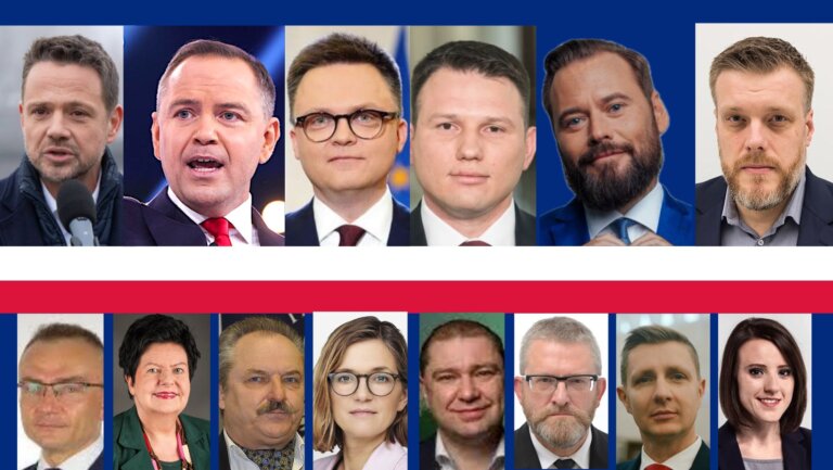 Kandydaci na Prezydenta Polski 2025 r. kto wygra wybory prezydenckie,