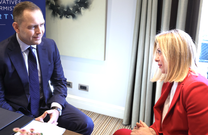 Karol Nawrocki Giorgia Meloni wybory prezydenckie 2025,