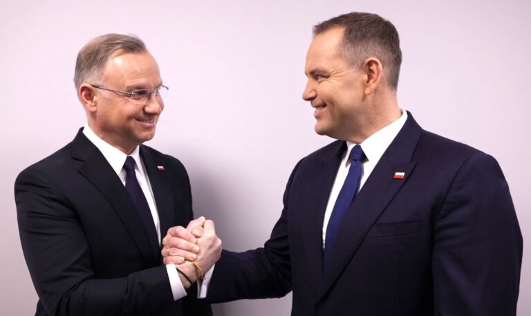 Poparcie Karola Nawrockiego