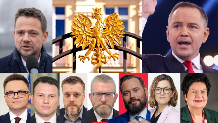 KAROL NAWROCKI dogania Rafała TRZASKOWSKIEGO