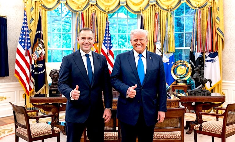 sondaż poparcia Nawrocki Trump Duda Trzaskowski kto wygra wybory prezydenckie 2025