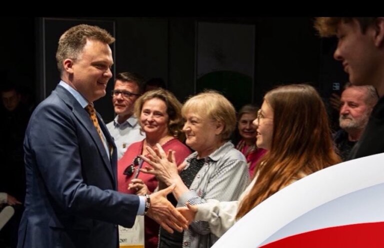 Szymon Hołownia o Rafale Trzaskowskim