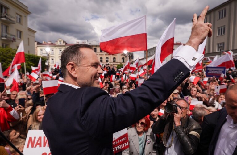 Karol Nawrocki w Wałbrzychu
