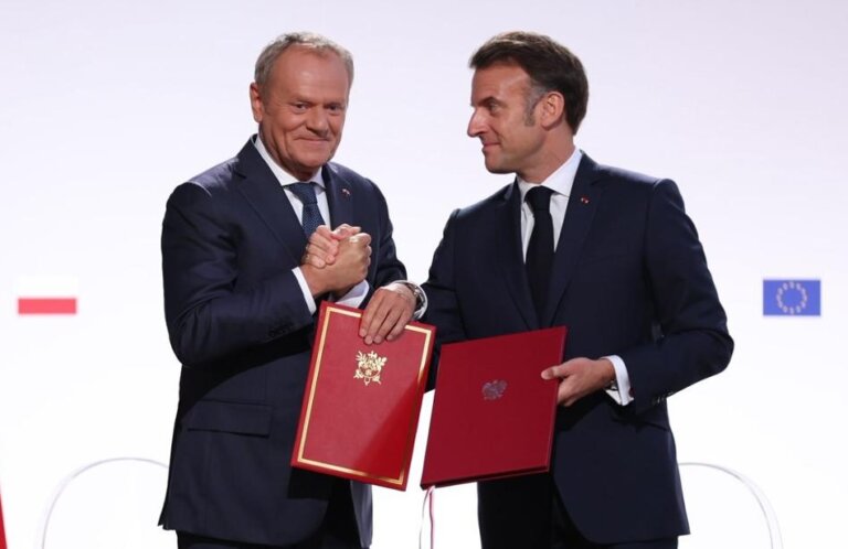 Przywódcy Francji i Polski