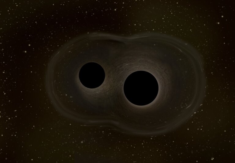 połączenie najbardziej masywnych czarnych dziur