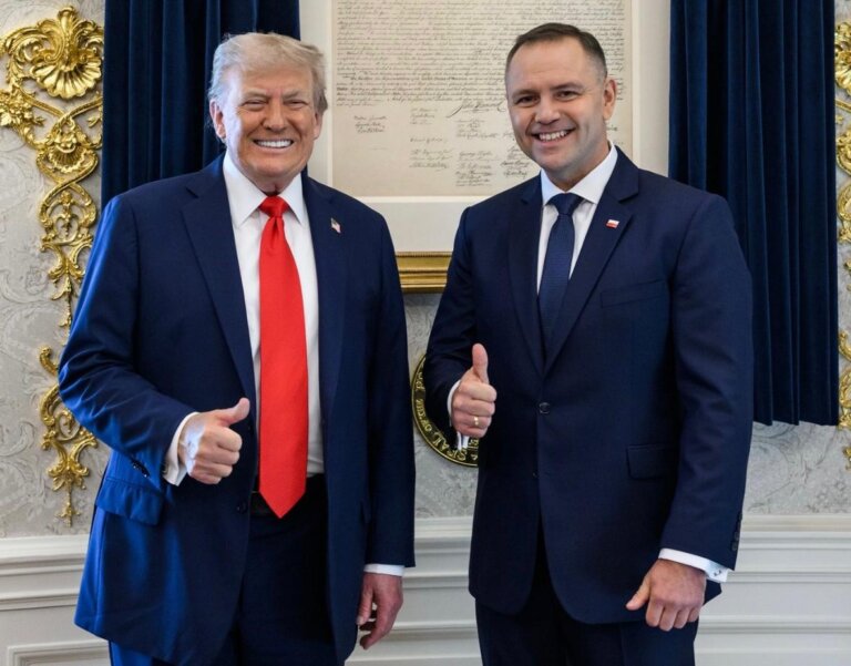 Karol Nawrocki w Waszyngtonie