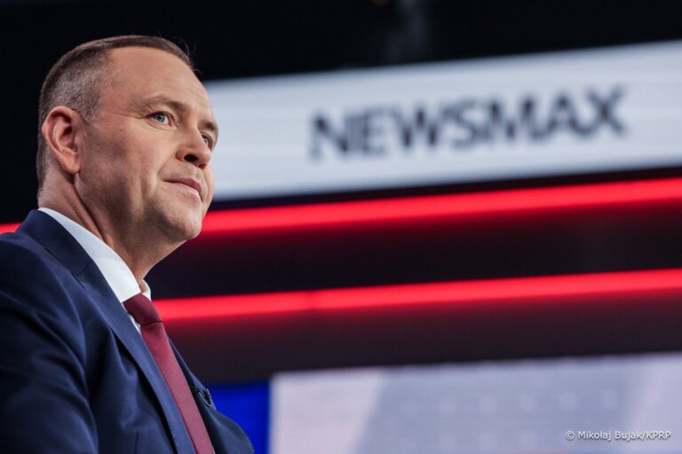 Karol Nawrocki w Newsmax