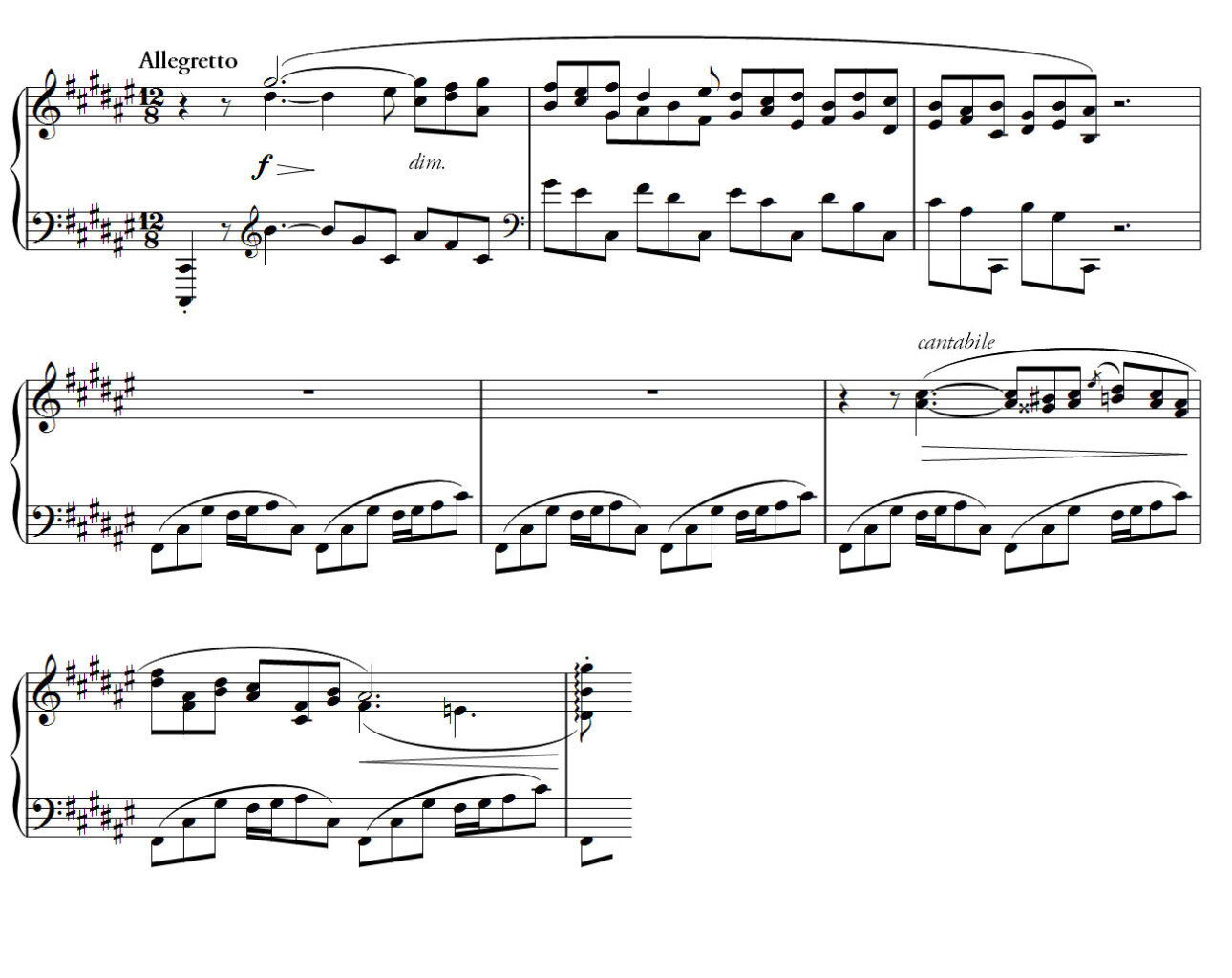 utwory w 3. etapie Konkursu Barkarola