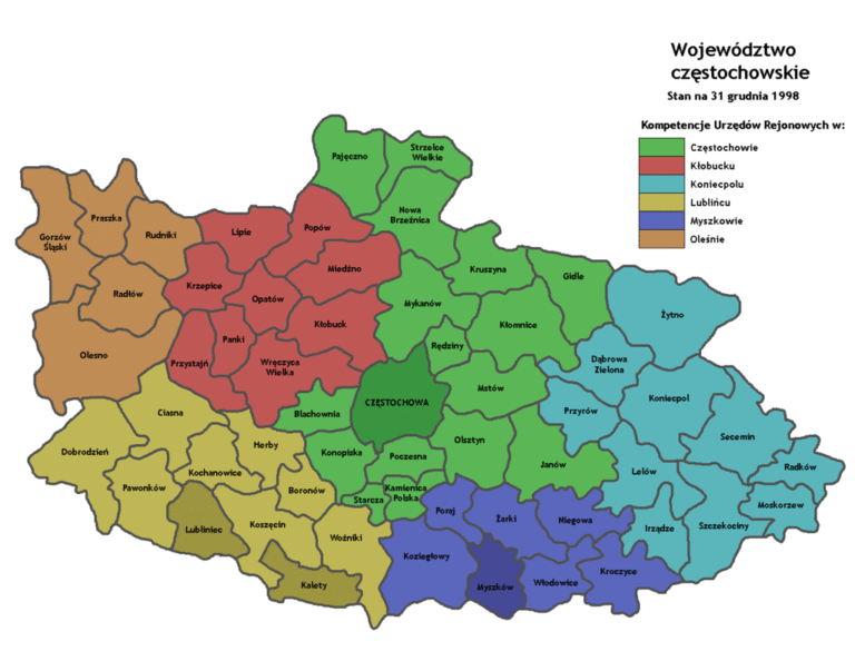 województwo częstochowskie