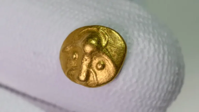 Celtycka złota moneta