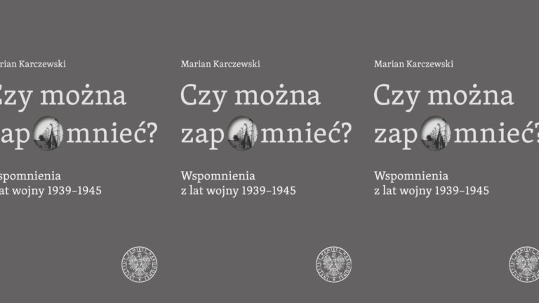 Prof. Włodzimierz SULEJA: Czy można zapomnieć? Wspomnienia Mariana Karczewskiego