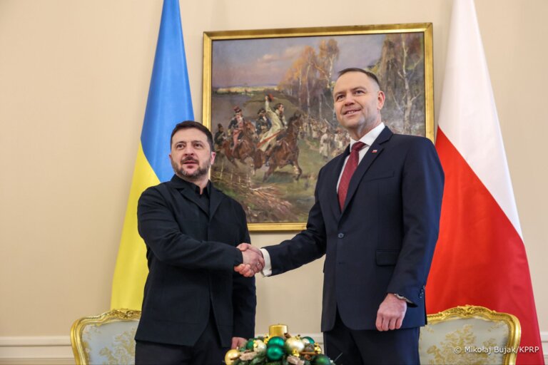 rozmowy Nawrocki - Zełenski