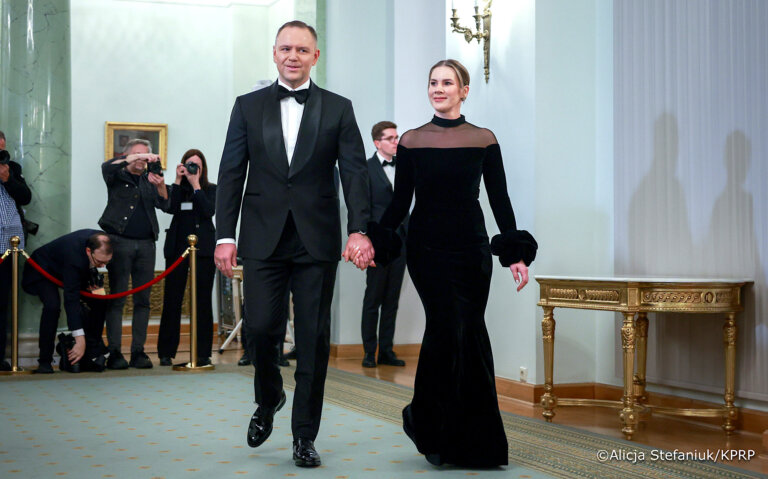 Karol NAWROCKI na spotkaniu z Korpusem Dyplomatycznym