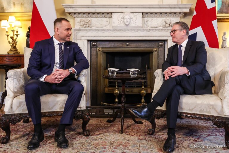 Karol Nawrocki w Londynie