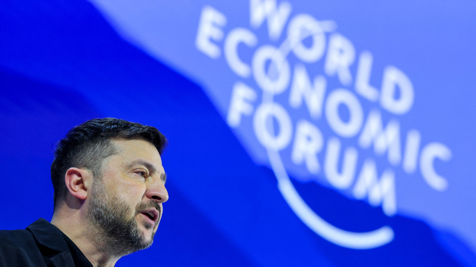 prezydent Ukrainy w Davos