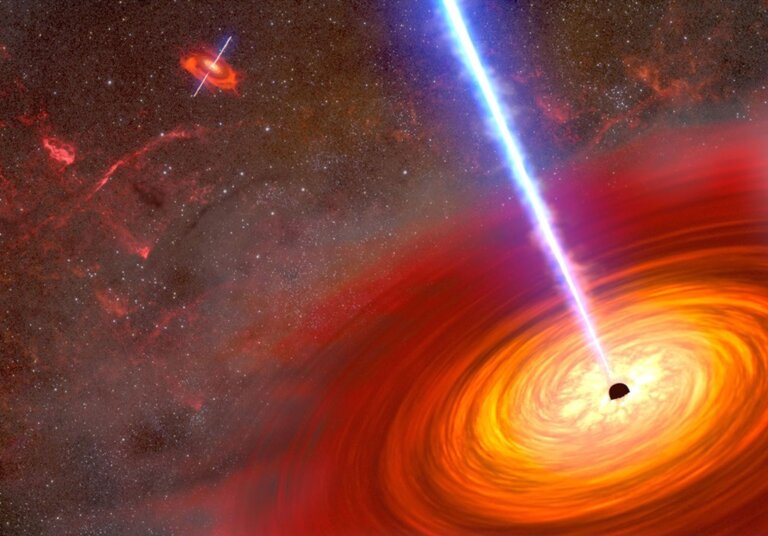 otoczenie supermasywnych czarnych dziur