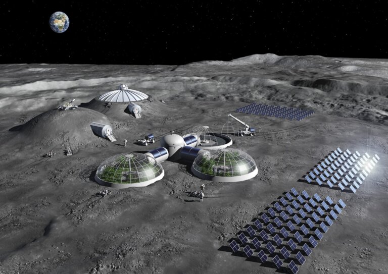 co będą jeść astronauci w bazach na Księżycu