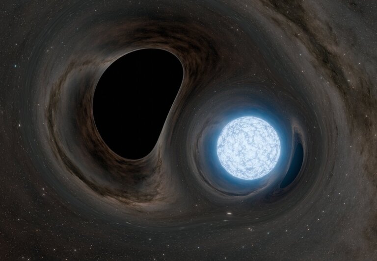 zderzenie gwiazdy neutronowej z czarną dziurą