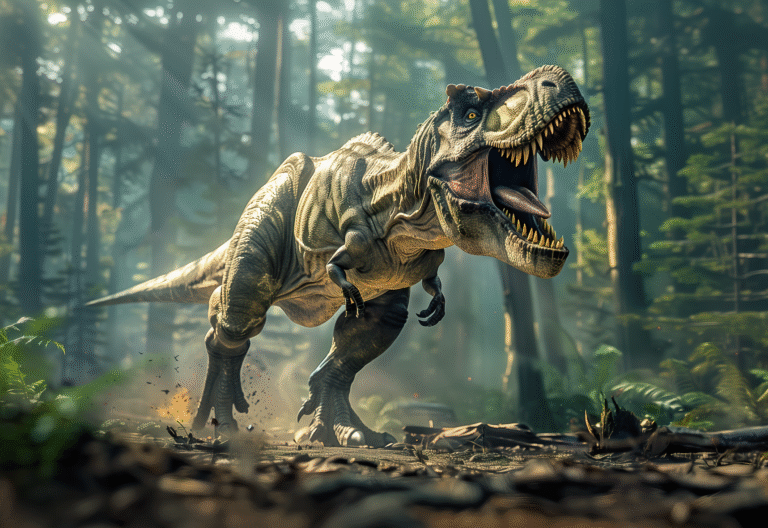 jak poruszał się tyranozaur