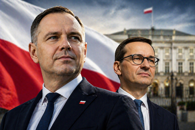 Karol NAWROCKI zdecydowanym liderem zaufania. Mateusz MORAWIECKI umacnia pozycję
