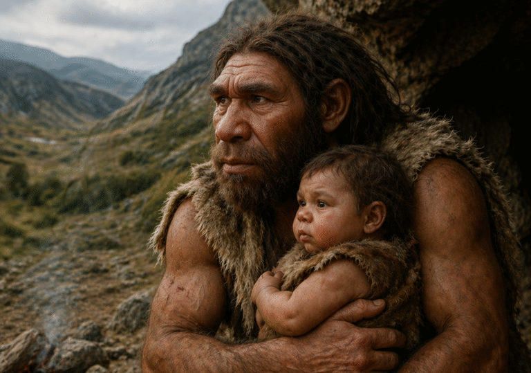 niemowlęta neandertalczyków