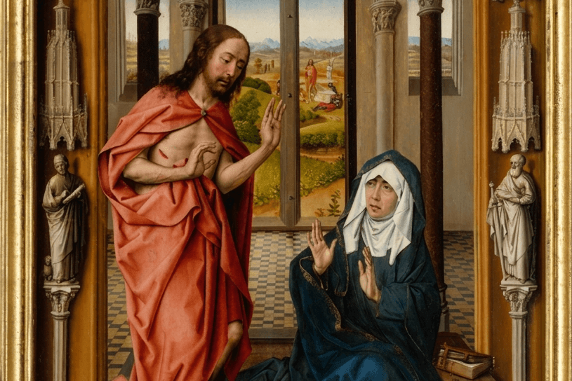 Zdjęcie okładkowe wpisu Prof. Jerzy MIZIOŁEK: Ukazał się najpierw Matce swej