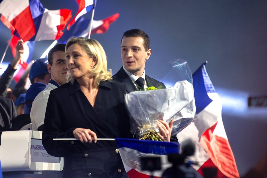 Zdjęcie okładkowe wpisu Program Jordana Bardelli, Marine Le Pen i Zjednoczenia Narodowego