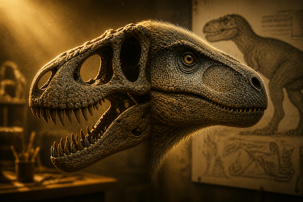 jak naukowcy odtwarzają wygląd dinozaurów