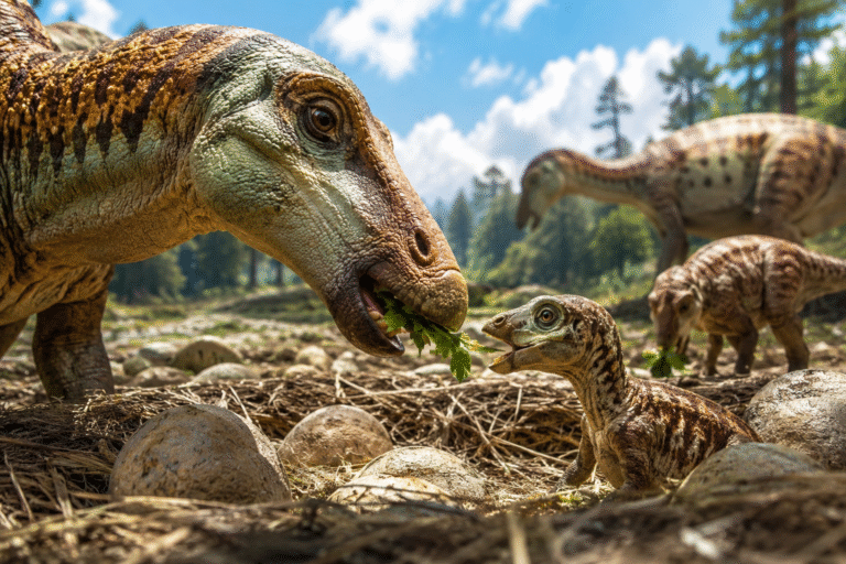opieka rodzicielska dinozaurów
