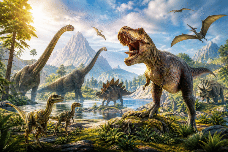 początki dinozaurów