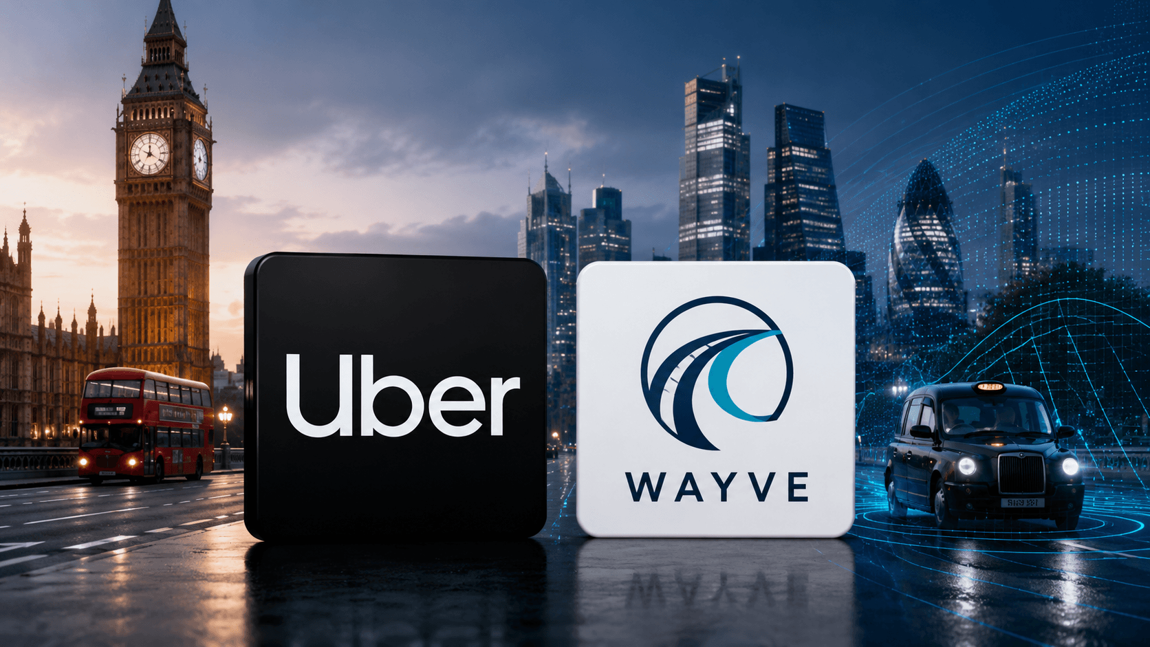 Uber i Wayve przygotowują robotaksówki w Londynie