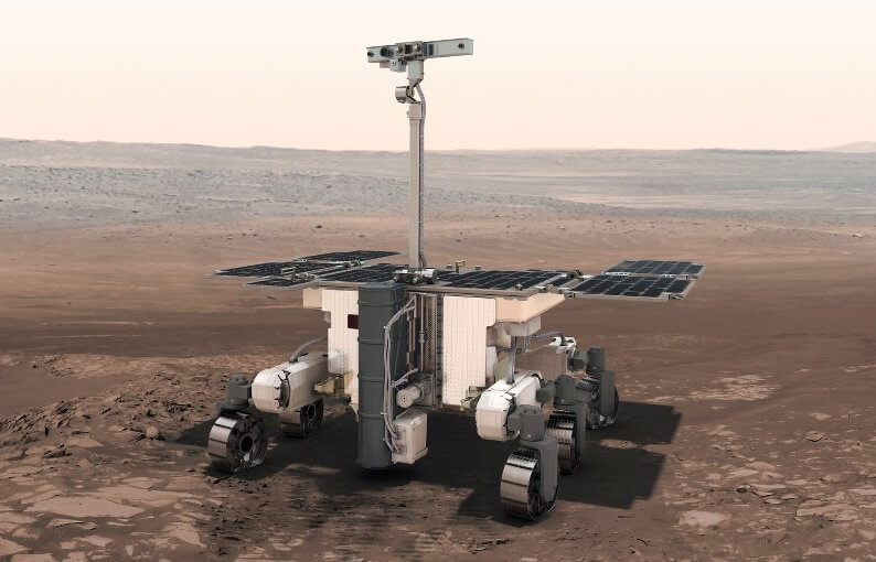 Łazik ExoMars Rosalind Franklin zbada ślady dawnego oceanu i możliwego życia na Marsie