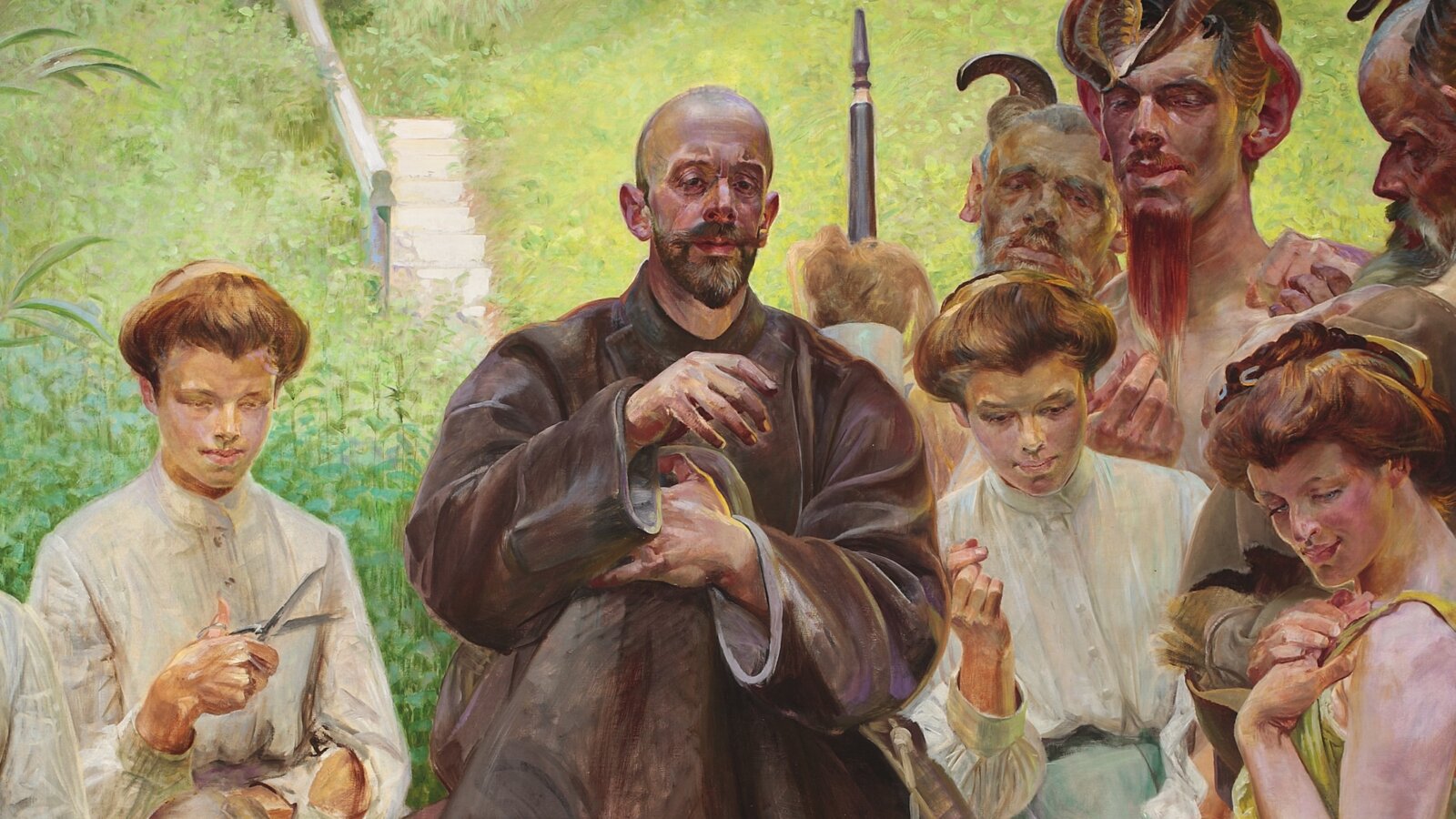 Prof. Jerzy MIZIOŁEK: Jacek Malczewski i Lanckorońscy