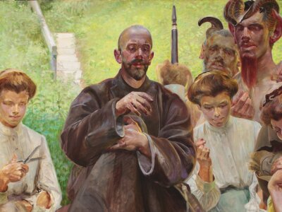 Prof. Jerzy MIZIOŁEK: Jacek Malczewski i Lanckorońscy